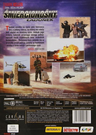 Śmiercionośny ładunek [DVD]