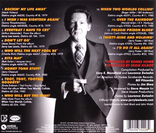 Jerry Lee Lewis: Rockin My Life Away [CD]