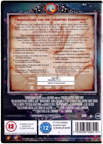 Romeo And Juliet [DVD]