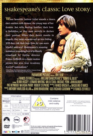 Romeo & Juliet [DVD]
