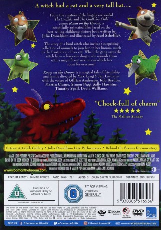 Room On The Broom (Miejsce na miotle) [DVD]