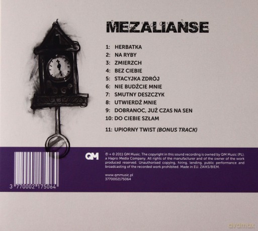 Maleńczuk & Steczkowska: Mezalianse (digipack) [CD]