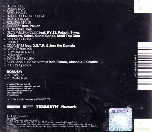 Peja / Slums Attack: Reedukacja [CD]