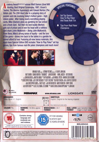 Rounders [DVD]