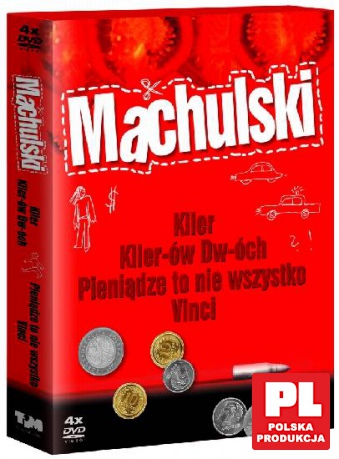 Machulski: Kiler / Kiler-ów 2-óch / Pieniądze to nie wszystko / Vinci BOX [4DVD]