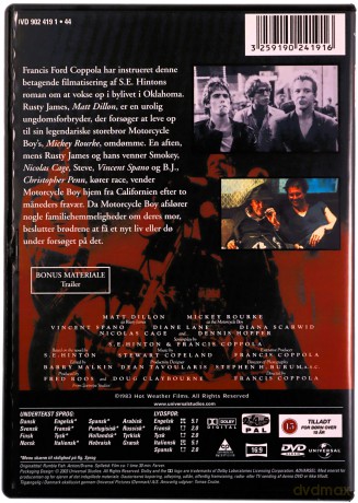 Rumble Fish [DVD]