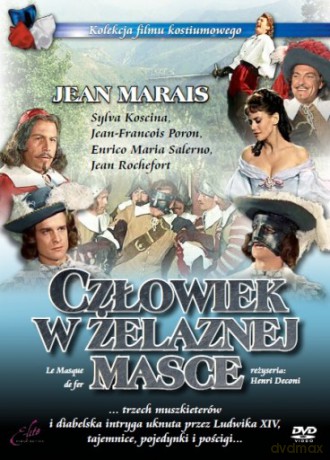 Człowiek w żelaznej masce (Kolekcja filmu kostiumowego) (booklet) [DVD]