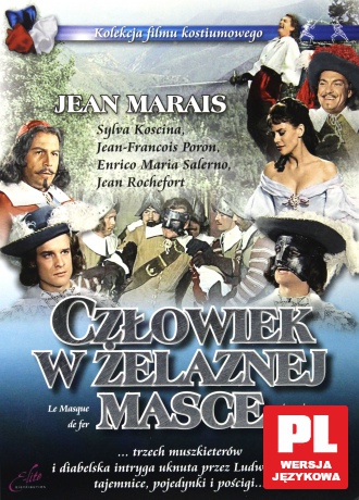 Człowiek w żelaznej masce (Kolekcja filmu kostiumowego) (booklet) [DVD]