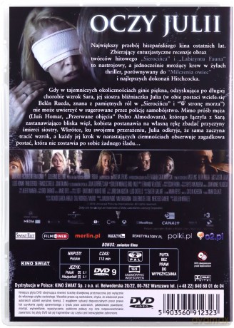 Oczy Julii [DVD]