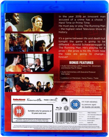Running Man (Uciekinier) [Blu-Ray]