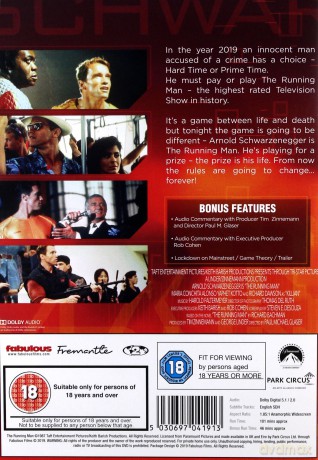 The Running Man (Uciekinier) [DVD]