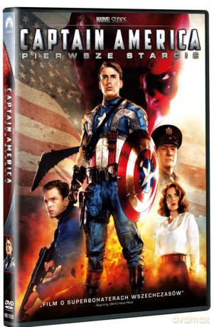 Kapitan Ameryka (Captain America): Pierwsze starcie [DVD]