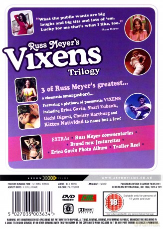Russ Meyers Vixens Trilogy [3DVD]