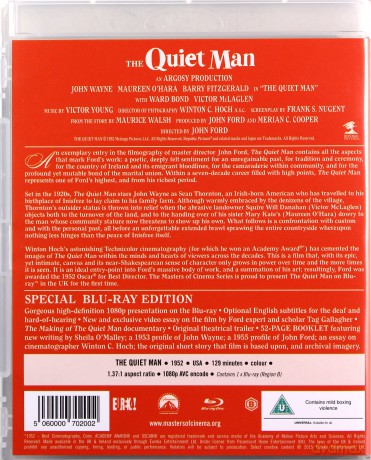 The Quiet Man (Spokojny człowiek) [Blu-Ray]