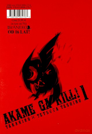 Zabójcza Akame (Akame ga Kill) (Tom 1) - Takahiro [KOMIKS]