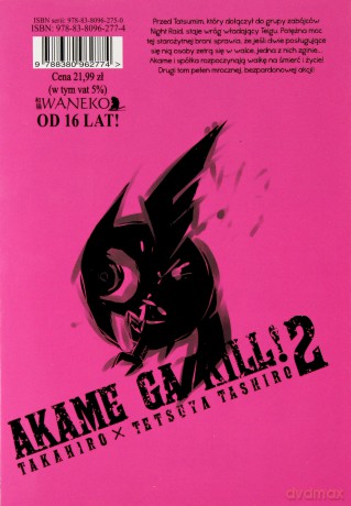 Zabójcza Akame (Akame ga Kill) (Tom 2) - Takahiro [KOMIKS]