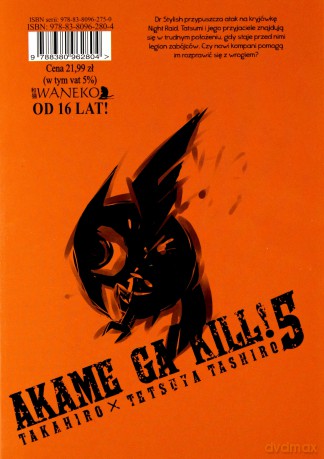 Zabójcza Akame (Akame ga Kill) (Tom 5) - Takahiro [KOMIKS]