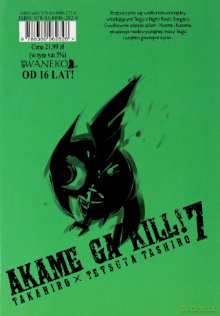 Zabójcza Akame (Akame ga Kill) (Tom 7) - Takahiro [KOMIKS]