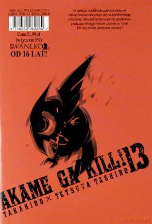 Zabójcza Akame (Akame ga Kill) (Tom 13) - Takahiro [KOMIKS]