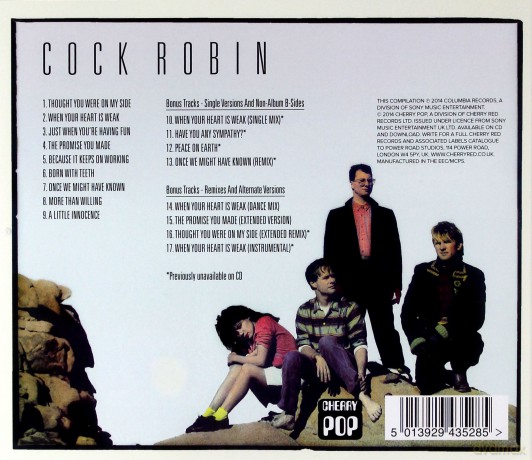 Cock Robin: Cock Robin Expanded Edition [CD]