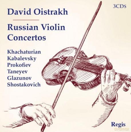 David Oistrakh: Russian Violin Concertos [3CD]