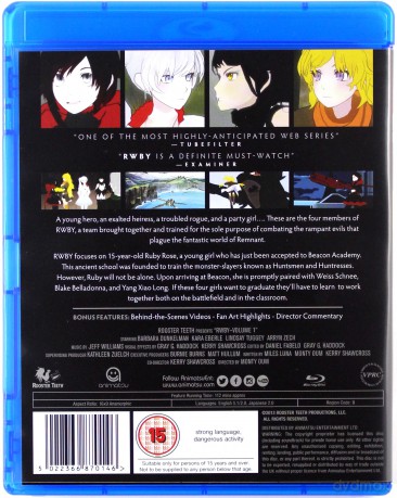 Rwby - Vol 1 [Blu-Ray]