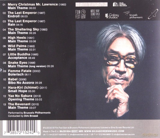 Brussels Philharmonic: Ryuichi Sakamoto soundtrack [CD]