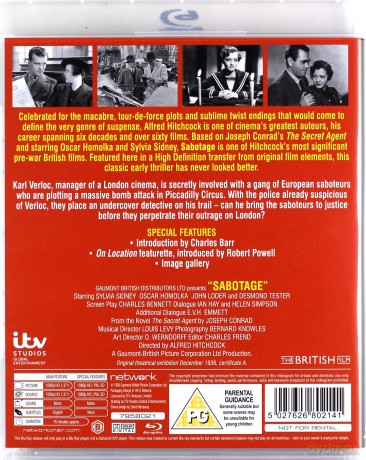 Sabotage (Tajny agent) [Blu-Ray]