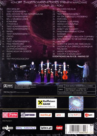 Zbigniew Zamachowski / Wojciech Malajkat / Grupa MoCarta: Zamach Na MoCarta (digipack) [DVD]