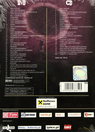 Zbigniew Zamachowski / Wojciech Malajkat / Grupa MoCarta: Zamach Na MoCarta (digipack) [DVD]+[CD]