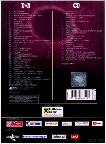 Zbigniew Zamachowski / Wojciech Malajkat / Grupa MoCarta: Zamach Na MoCarta (digipack) [DVD]+[CD]
