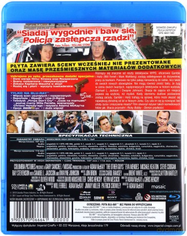 Policja zastępcza [Blu-Ray]