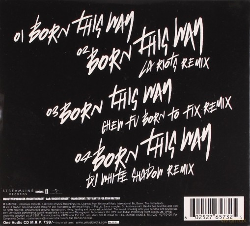 Lady Gaga: Born This Way (ecopack) [CD]
