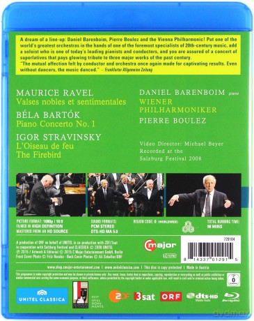 Vienna Poboulezbarenboim: Salzburg Festival Opening Concert [Blu-Ray]