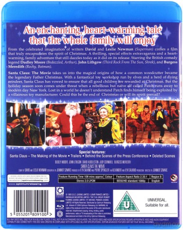 Santa Claus - The Movie [Blu-Ray]