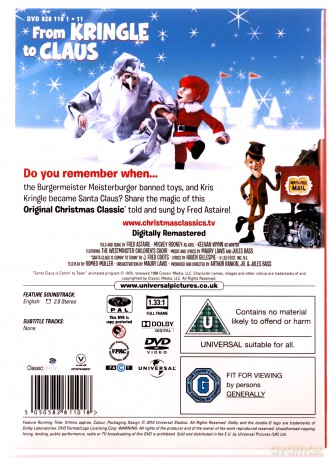 Santa Claus Is Coming To Town [DVD]