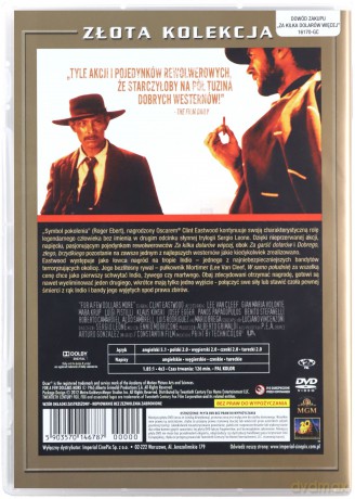 Za kilka dolarów więcej (złota kolekcja) [DVD]