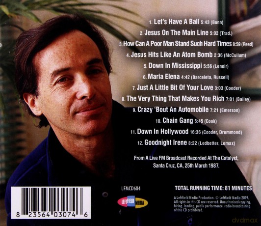 Ry Cooder: Santa Cruz [CD]