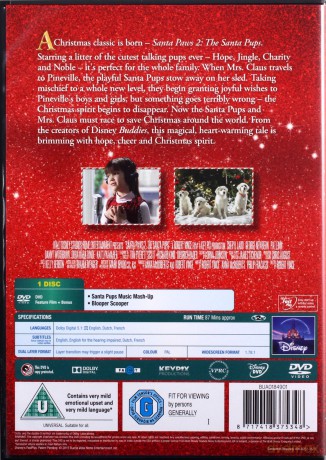 Santa Paws 2 The Santa Pups [DVD]