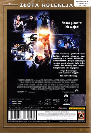 Transformers (złota kolekcja) [DVD]