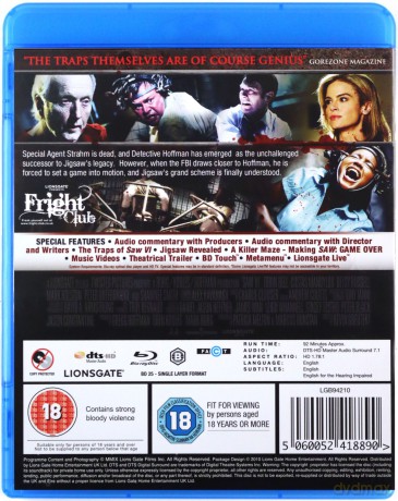 Saw Vi (Piła) [Blu-Ray]