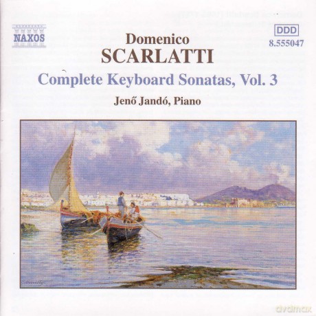 Jeno Jando: Scarlatticpte Keyboard Sonatas Vol 3 [CD]