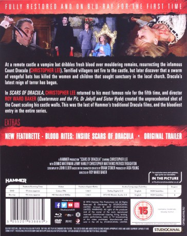 Scars Of Dracula (Blizny Drakuli) [Blu-Ray]+[DVD]