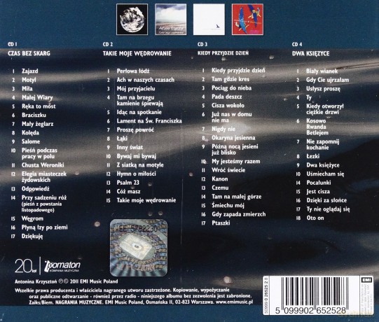 Antonina Krzysztoń: Kolekcja 20.Lecia Pomatonu [4CD]