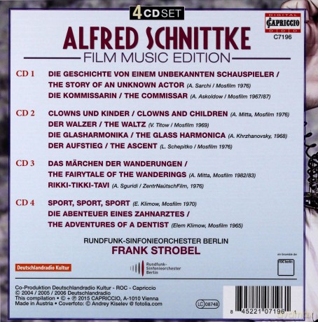 Berlin Rsostrobel: Schnittkefilm Music Edition [4CD]