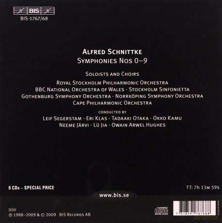 Schnittkethe Ten Symphonies [6CD]