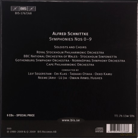 Schnittkethe Ten Symphonies [6CD]