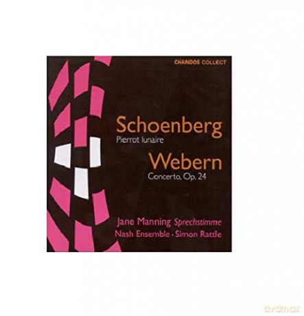 Nash Ensemblerattlemanning: Schoenberg Pierrot Lunairewebern [CD]