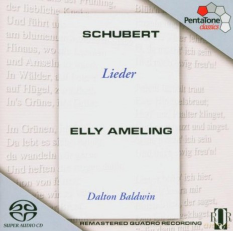 Elly Ameling - Baldwindalto: Schubert - Lieder [CD]