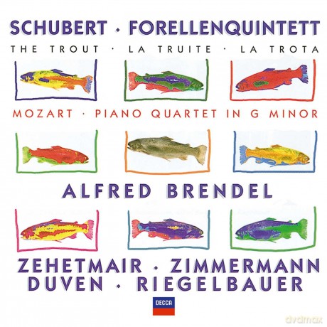 Alfred Brendel: Schubert The Trout Mozart Piano Quartet [CD]